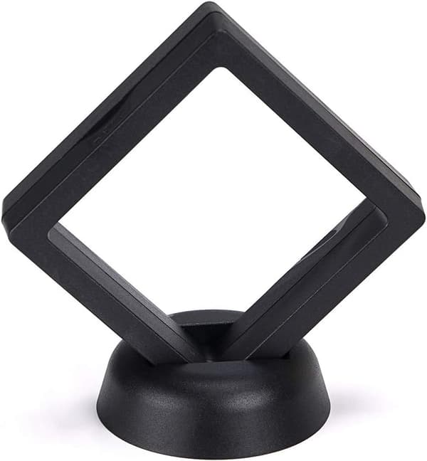 3D flydende displayetui, displayramme, gennemsigtigt displaystativ, Kompatibel med[LD]