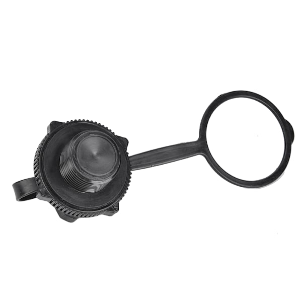 Muovista valmistettu musta kestävä korvaava ilmapatja kalastusveneille Ilmaventtiili D-korkit Ruuvi INTEX 68345/68347/68349/68351Black Air Valve D