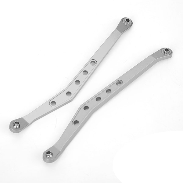 Övre upphängningslänkar i aluminiumlegering för fjärrstyrd biltillbehör för 1/10 Axial 90018 RC Crawler Silver