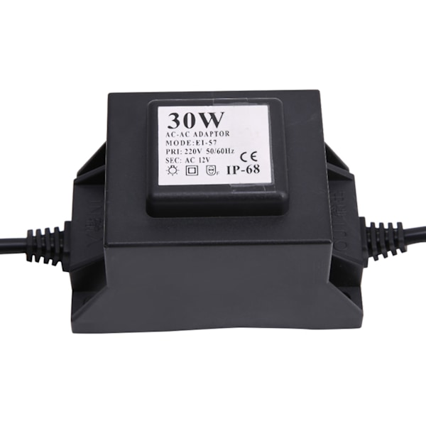 Vandafvisende transformator 12V-udgang til LED-undervandslys pool (EU-stik 220V)
