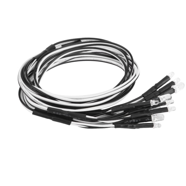 10 kpl 5mm/3mm Heijastin LED-valot RC-mallin Drift-autoille Tarvikkeet