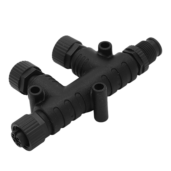 för NMEA 2000 Tee Terminator 2 portar M12 tråd 5 stift IP67 Vattentät Universal för B G Networks