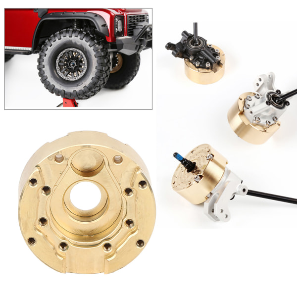 RC Mässing Hjulnav Motvikt Balans Viktblock Passar för Traxxas TRX-4
