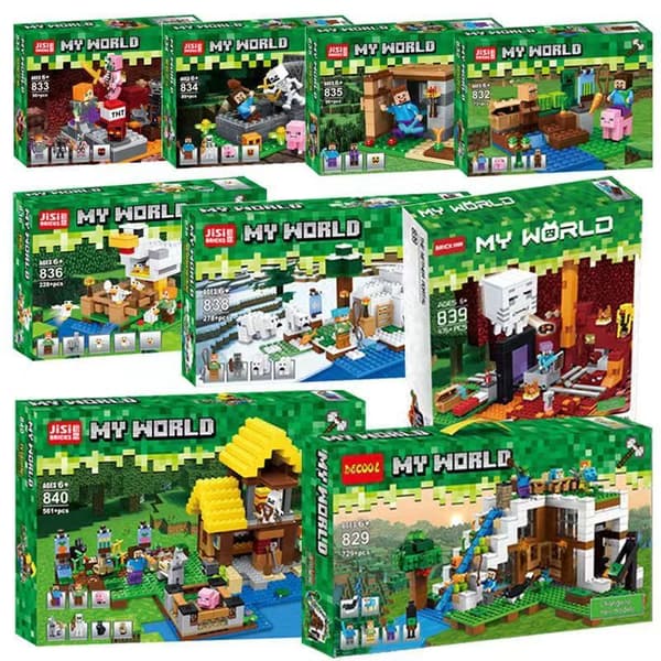 Minecraft 89 Blockar: Graveyard Challenge Set - Perfekt julklapp och nyårsgåva