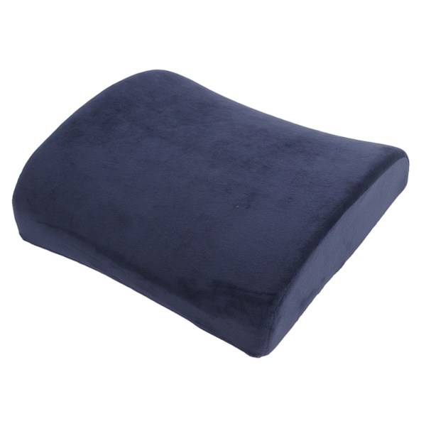 Svankstödskudde Pure Color Plysch Ergonomisk design Memory Foam Ryggstödskudde för hemmabilkontor