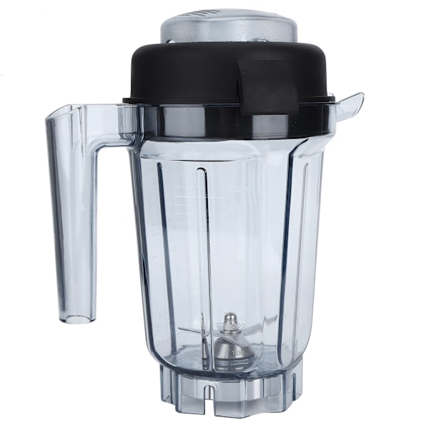 Transparent matmixerbehållare med byte av bladlock, tillbehör Passar för Vitamix-behållare 32oz