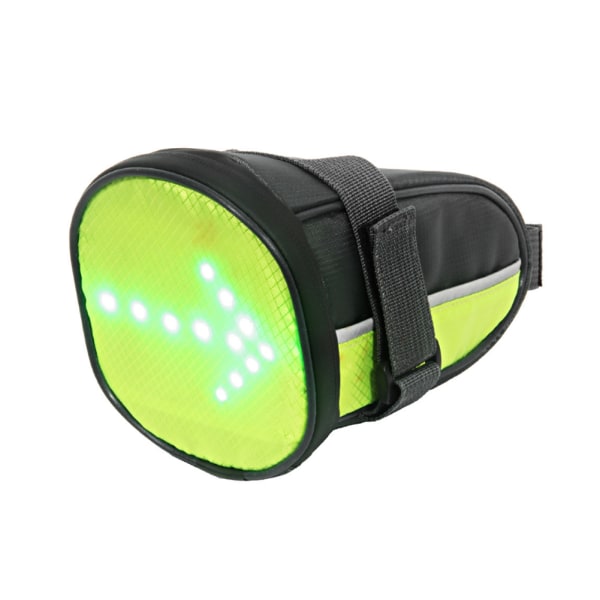 Cykel LED-bakljus Varningssignal Ljusväska Trådlös Fjärrkontroll Nattridningsutrustning