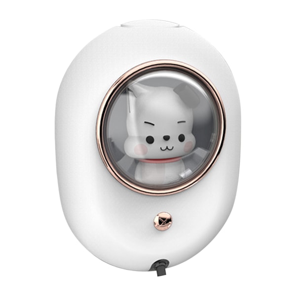Väggmonterad tvåldispenser Space Capsule Design Uppladdningsbar platsbesparande vägg Automatisk skummande tvål dispenser Vit