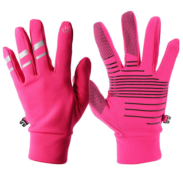 Running Liner Glove Utomhusklättring Äventyrshandske Pekskärm Halksäker handske(L)