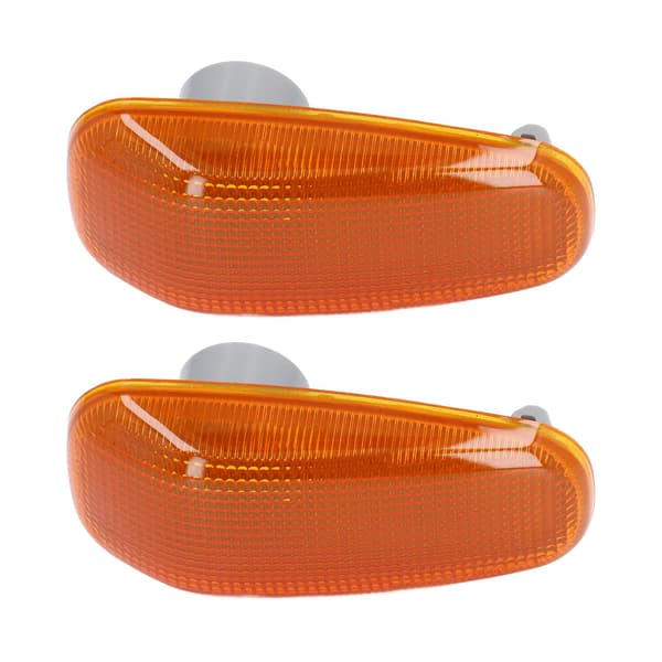 2 STK Sideblinklysglas med pakninger, erstatning for DODGE SPRINTER 2500 3500 2003‑2006 Gul