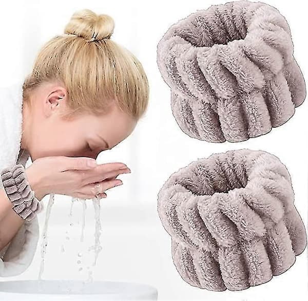 2-delt sæt med håndledsrem i mikrofiber til kvinder