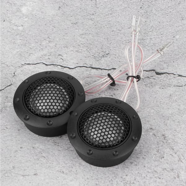 2 stk. 25 mm/1 tomme Universal Dome Bilhøjttaler Stereo Lille Diskanthøjttaler