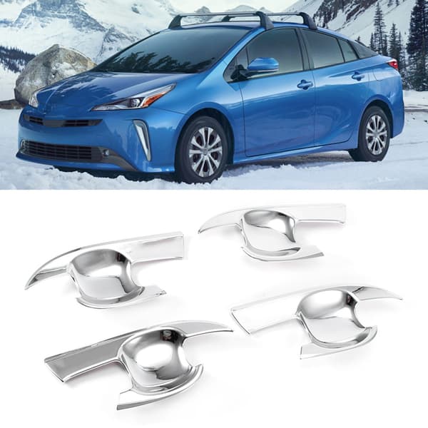 4 stk Dekseltrim for dørskål, passer til Prius Hatchback 2019‑2020