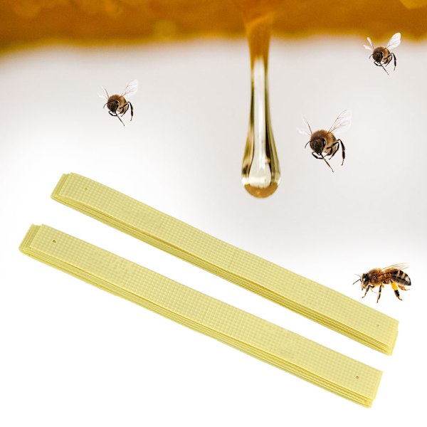 40 stk Strips ManHao Fluvalinat Strip Biemidd Varroa Killer Biodlingsmedisin