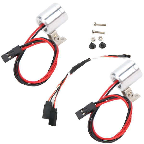 Fjärrkontroll Bil LED-strålkastare Blinkande ljus för MN86K MN86KS MN86 MN86S 1/12 RC Car