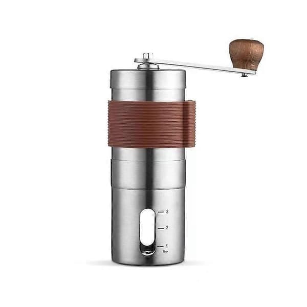 Mini bærbar fortykket rustfrit stål håndkværn kaffekværn
