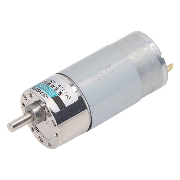 DC 12V 100RPM Växelmotor Högt vridmoment Elektrisk Mikrohastighetsreducering Växelmotor för pengarräkningsmaskin Varuautomat Fotokopia