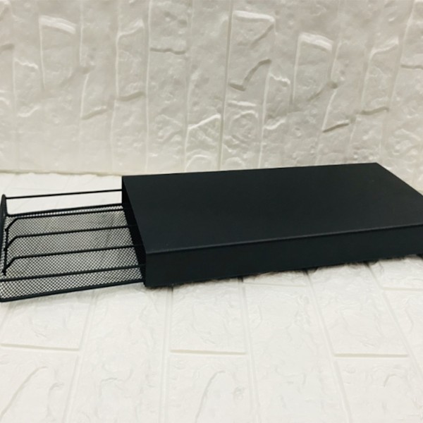 Kaffekapsler Skuffe 40 stk Holdbar Kaffekapsel Opbevaringsstativ Kaffeboks Holder Sort