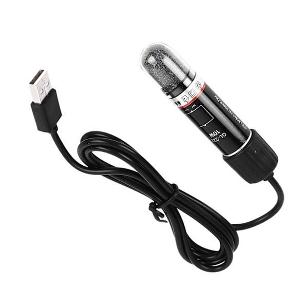 Pieni akvaariolämmitin USB-lämmitys upotettava kalatankinlämmitin Matala jännitelämmitin vakiolämpötilan säätöllä
