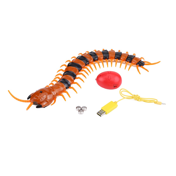 1PC Infraröd fjärrkontroll Fake Centipede Scolopendra RC Toy