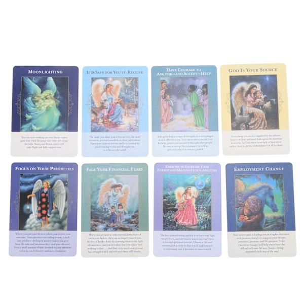 Unikt mønster skjebnespillespill Future Taling Tarot Card Deck Party Board Game