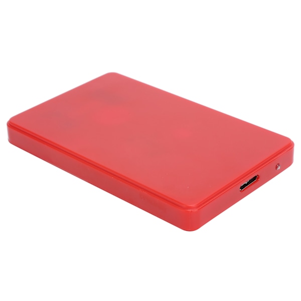 Ekstern harddisk USB3.0 HDD 2.5 tommer disk for stasjonær PC, bærbar PC, datatilbehør Rød 320GB