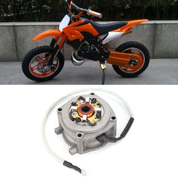 47CC 49CC 2-takts startmotor Dirt Bike Starter Elstart motorbyte
