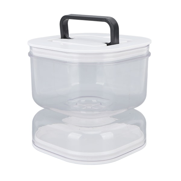 Pickleburk med sil Vend lækagesikker Pickle Juice Separator Glas Olivenoliebeholder til hjemmet
