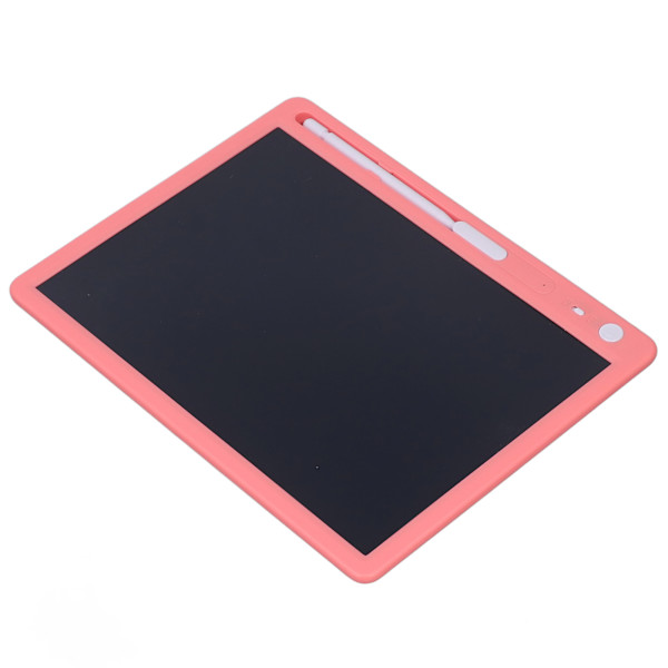 LCD-skrivetavle 10 tommer slettebar pedagogisk fargerik liggende modus Småbarn Doodle Board for gutter Jenter Rosa