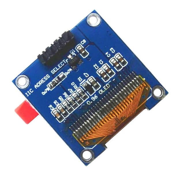 I2 LCD LED Blåt Skærmmodul 0,96 Tommer 128 64 Kompatibel med