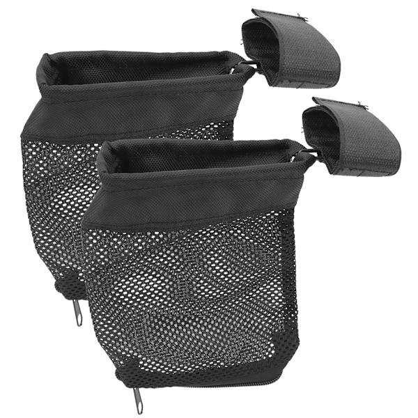 2 stk Messing Shell Catcher Lynlås Bund Shell Catcher Nylon Mesh Bag Messing Catcher