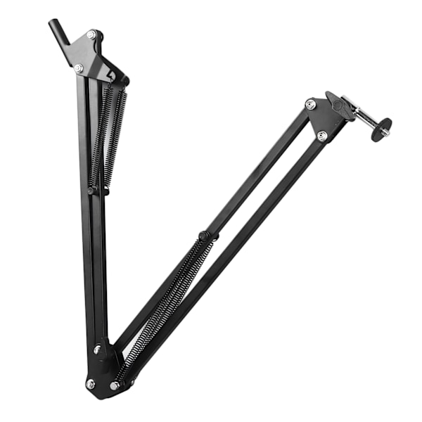 Monokulärt mikroskop flexibelt stativ 360 graders justerbar arm och 42 mm linsringset Industriell kamera vikbart fäste