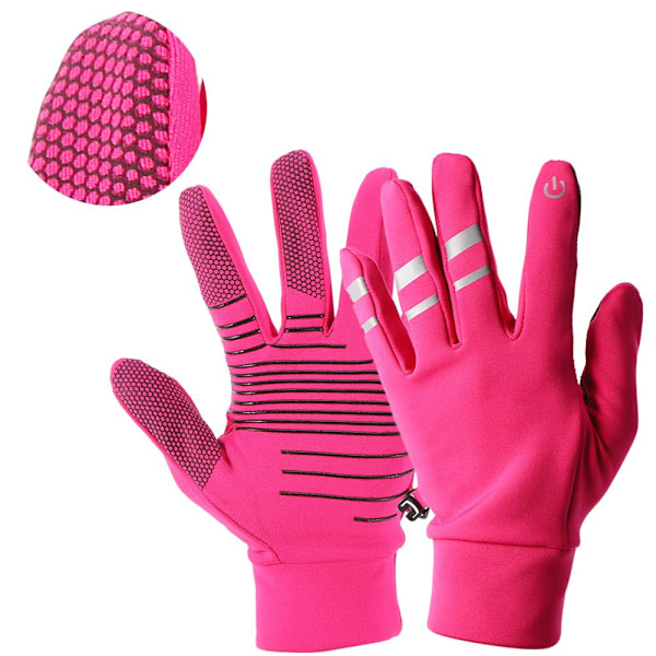 Running Liner Glove Utomhusklättring Äventyrshandske Pekskärm Halksäker handske(L)