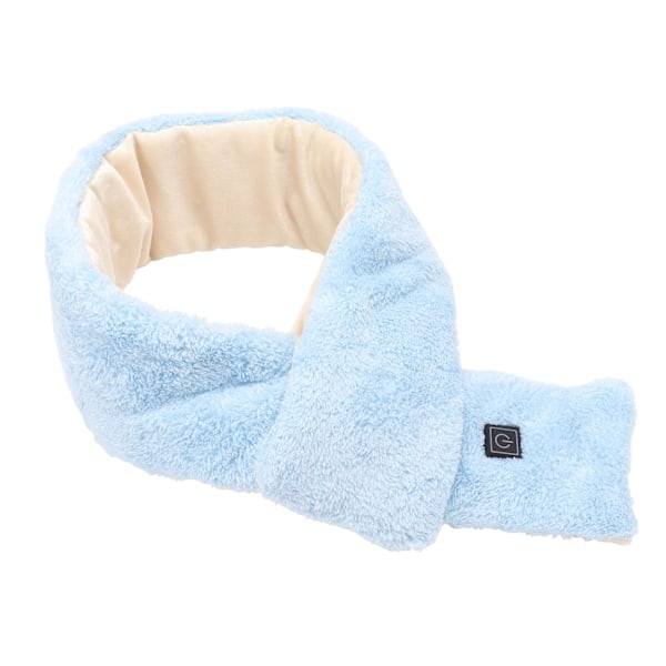USB Elvärme Scarf 3 Gears Temperaturjustering Smart Thermal Heated Scarf Blå