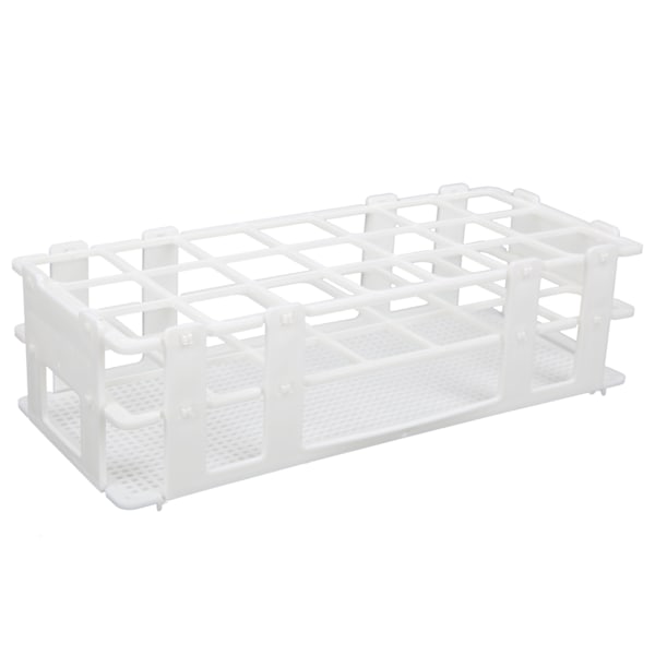 30 mm x 21 hull plastprøverørstativ Montering Avtakbar prøverørsholder for laboratorium