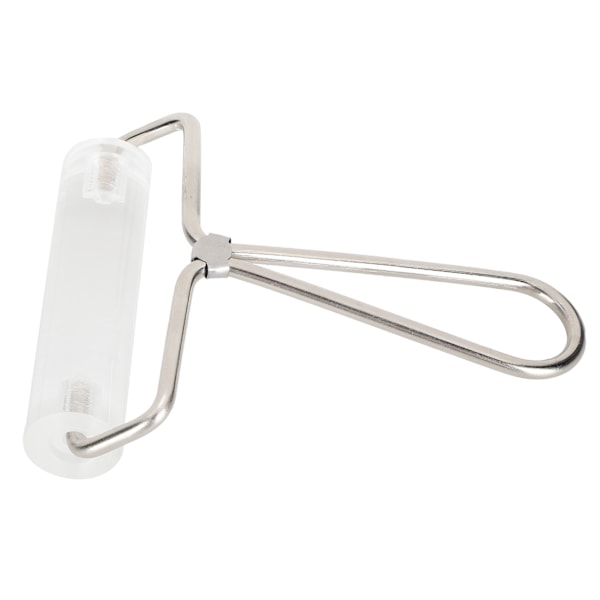 Akrylroller Keramiklera Non-Stick Hantverk DIY Verktyg för Rullning Stämpling Prägling (10cm Roller)