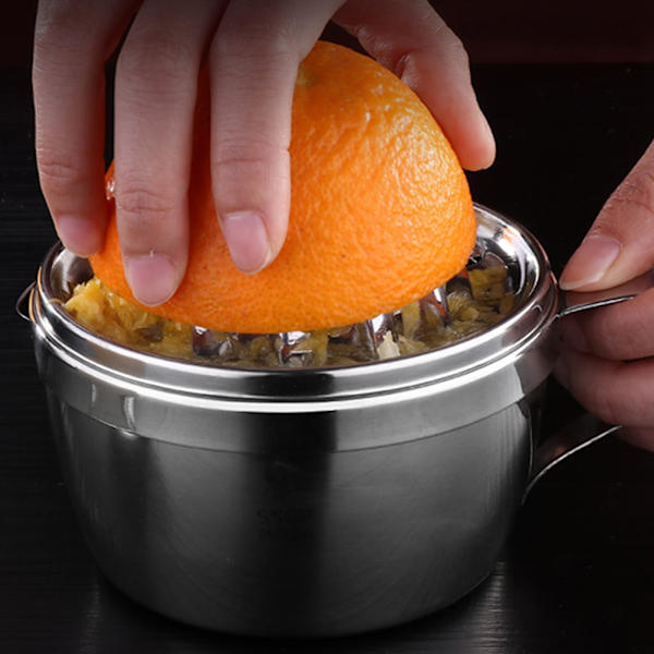Rustfrit stål manuel saftpress Appelsin Citron Citrus Squeezer Håndpresseværktøj til køkkenbrug