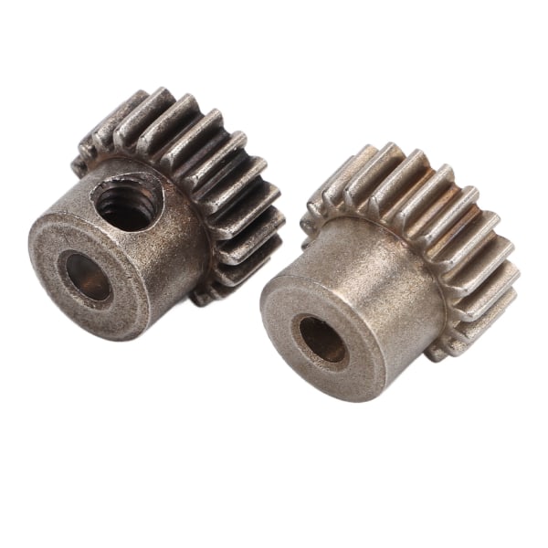 2 stk/sæt RC metal pinion motor gear sæt til HSP 94107 94111 94123 94170 1/10 RC bil 19T