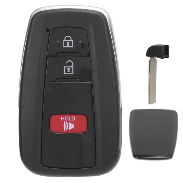 Bil Smart Key Elektronisk 2+1-knappar 314,3MHz bärbar ersättning för C-HR 2018-2020