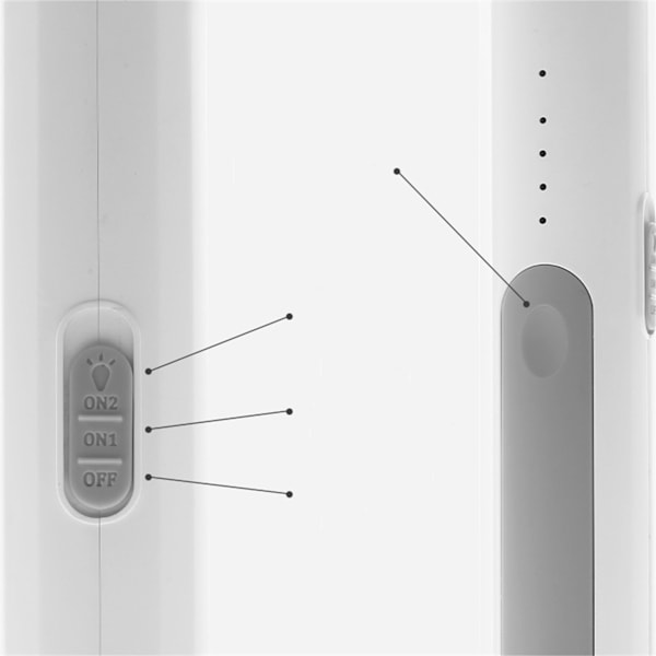 Sähköinen hyttystentappaja 5V 1A Latautuva Tehokas 2-in-1 sähköinen hyttystentappaja LED-valolla kotiin