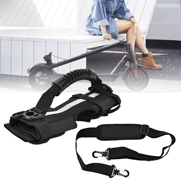 Universal Scooter Hand Carrier Handtag Rem Bälte för hopfällbar cykel cykeltillbehör