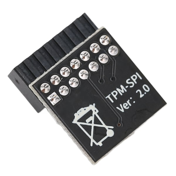 TPM 2.0 Krypteringssikkerhedsmodul 14-bens Stærk Kryptering TPM-processor Sort TPM-modul Systemkomponenter til Asus