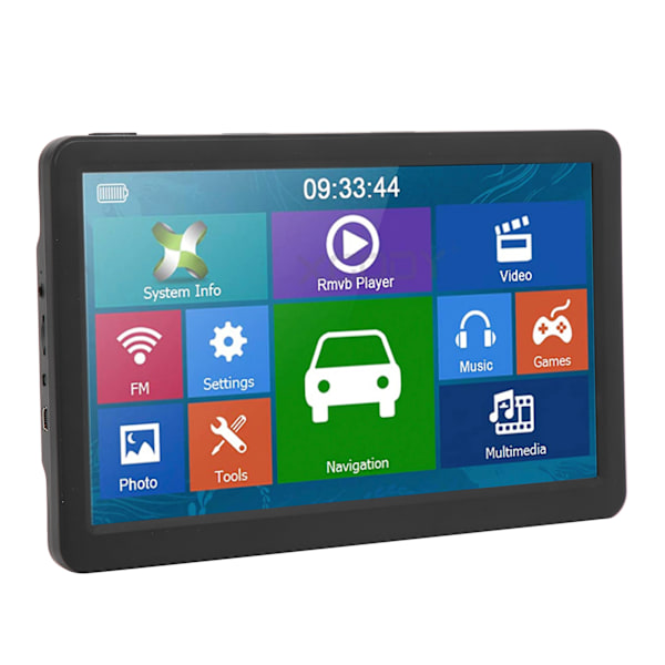 9 tom GPS-navigation 256MB+8GB touchskærm 800x480 til Windows CE 6.0 Universal til personbil 220V