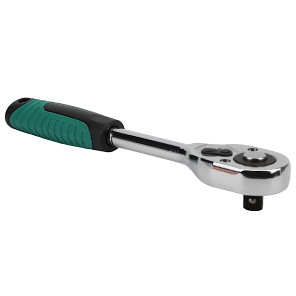 Spärrnyckel 1/2 tum 2Way Drive QuickRelease-nyckel med halkfritt grepp Grönt
