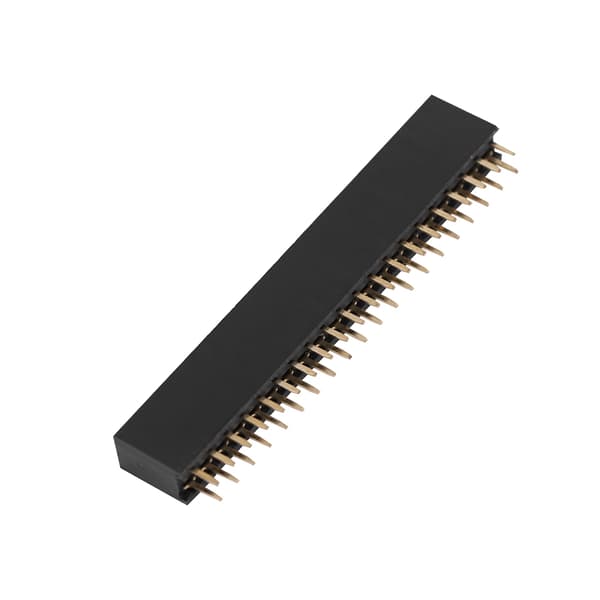 5 stk. 2 x 20 Pins 2,54 m Pitch Hun Dual Row Short Pin Headers til Raspberry Pi