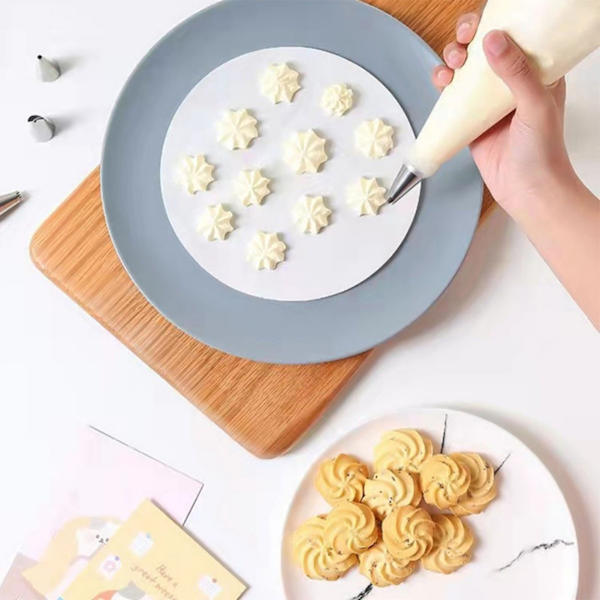 300 stk sprøyteposer Engangs tykke plastposer av matkvalitet for å dekorere kake Cupcake L