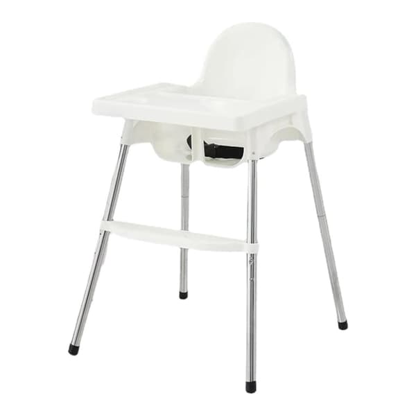 Justerbart fotstöd till IKEA barnstol – Passar IKEA Antilop vit[LD] Vit white