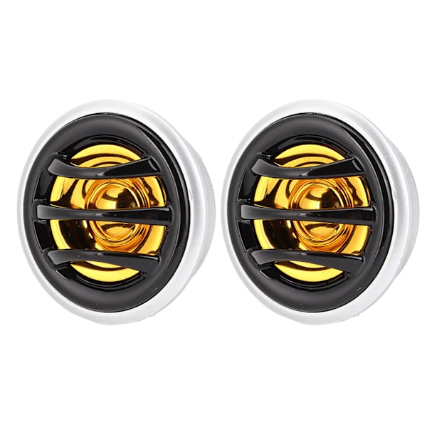 2 stk 12V 150W Bil Mini Super Power Høy Lyd Dome Audio Stereo Høyttalere Diskant Høyttalerhorn