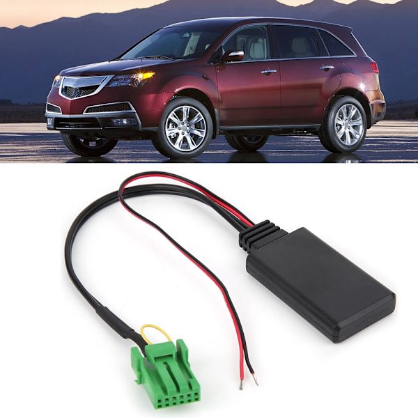 Bil Bluetooth-modul Audio Mikrofon Handsfree MIC AUX Musikanpassare Passar för Honda Acura RDX Tsx MDX Csx