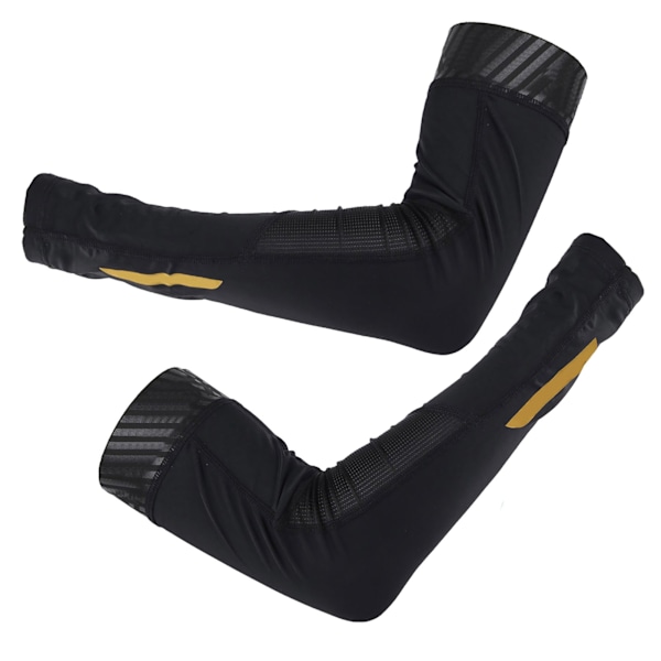 1 pari käsivarsien lämmittimiä Ice Sleeves AntiUV aurinkosuojat Unisex viilentävät käsivarsisuojat (L)